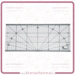 خط کش 40 تکه دوزی خیاطی (سایز انتخابی )