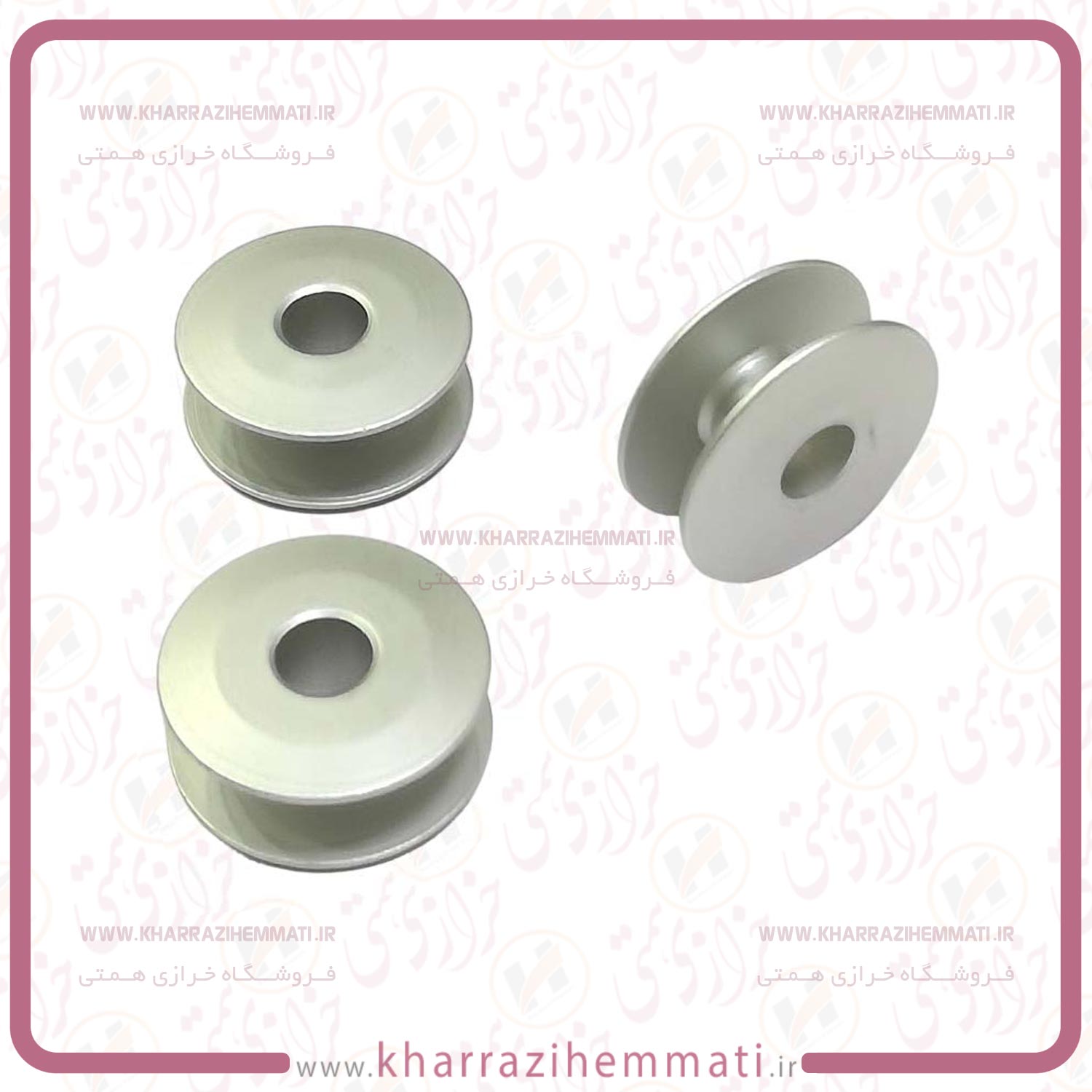 ماسوره چرخ صنعتی آلومینیومی ساده اعلا ماسوره چرخ صنعتی آلومینیومی ساده اعلا - Image 1