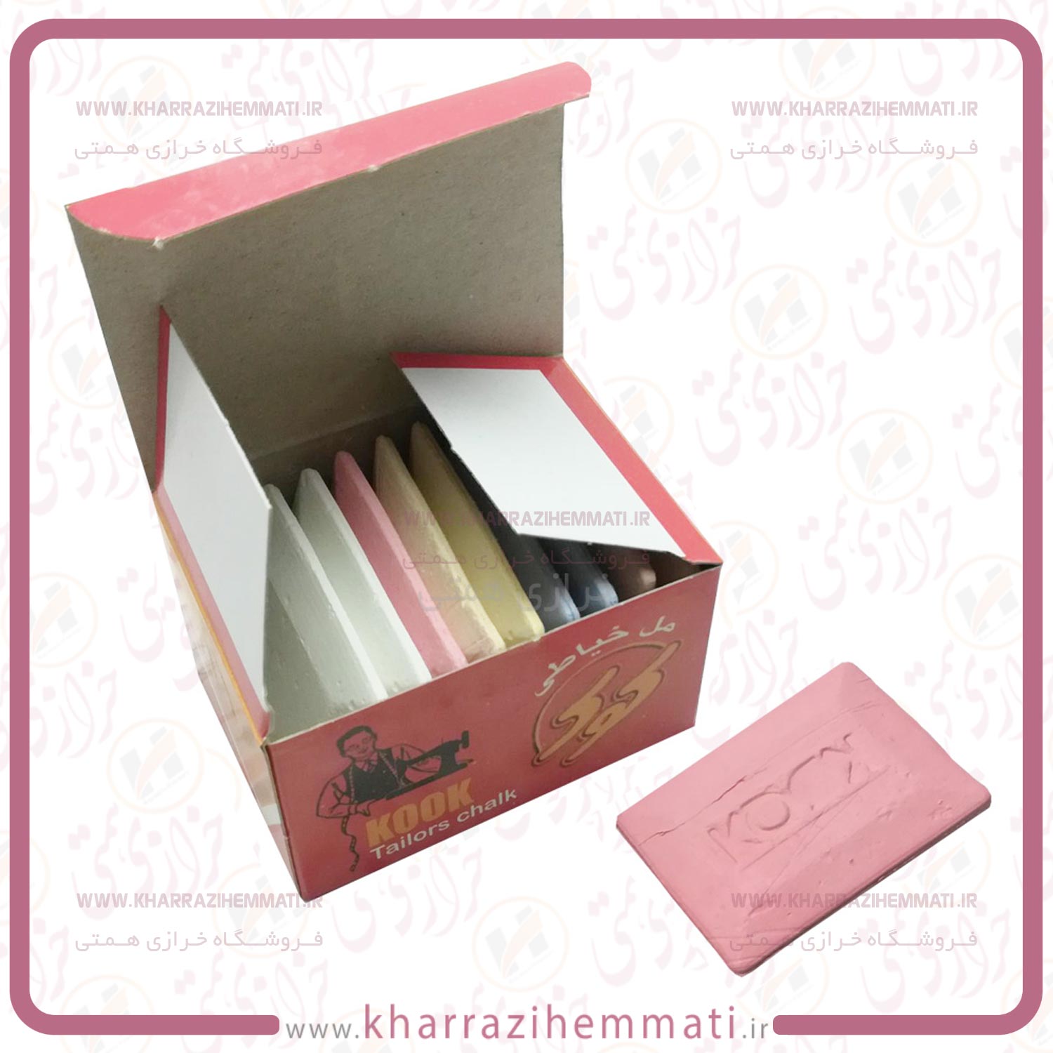 گچ-(-مل-)-خیاطی-کوک-(-بسته-10-عددی-) گچ ( مل ) خیاطی کوک ( بسته 10 عددی ) - Image 1
