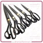 قیچی خیاطی مشکی دسته فلز 10 وای دی ال - Image 2