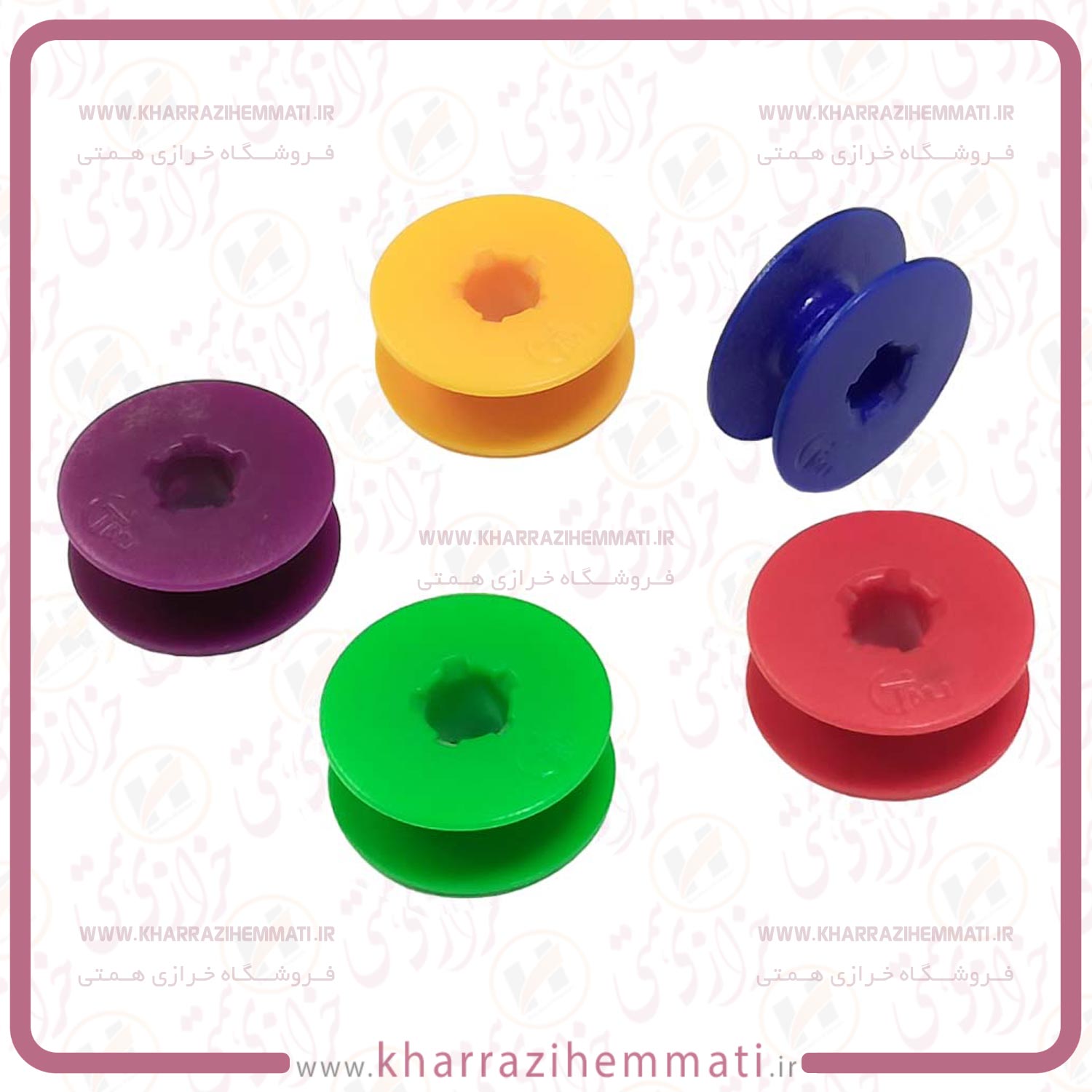 ماسوره-پلاستیکی-چرخ-صنعتی-اعلا ماسوره پلاستیکی چرخ صنعتی اعلا - تصویر 1