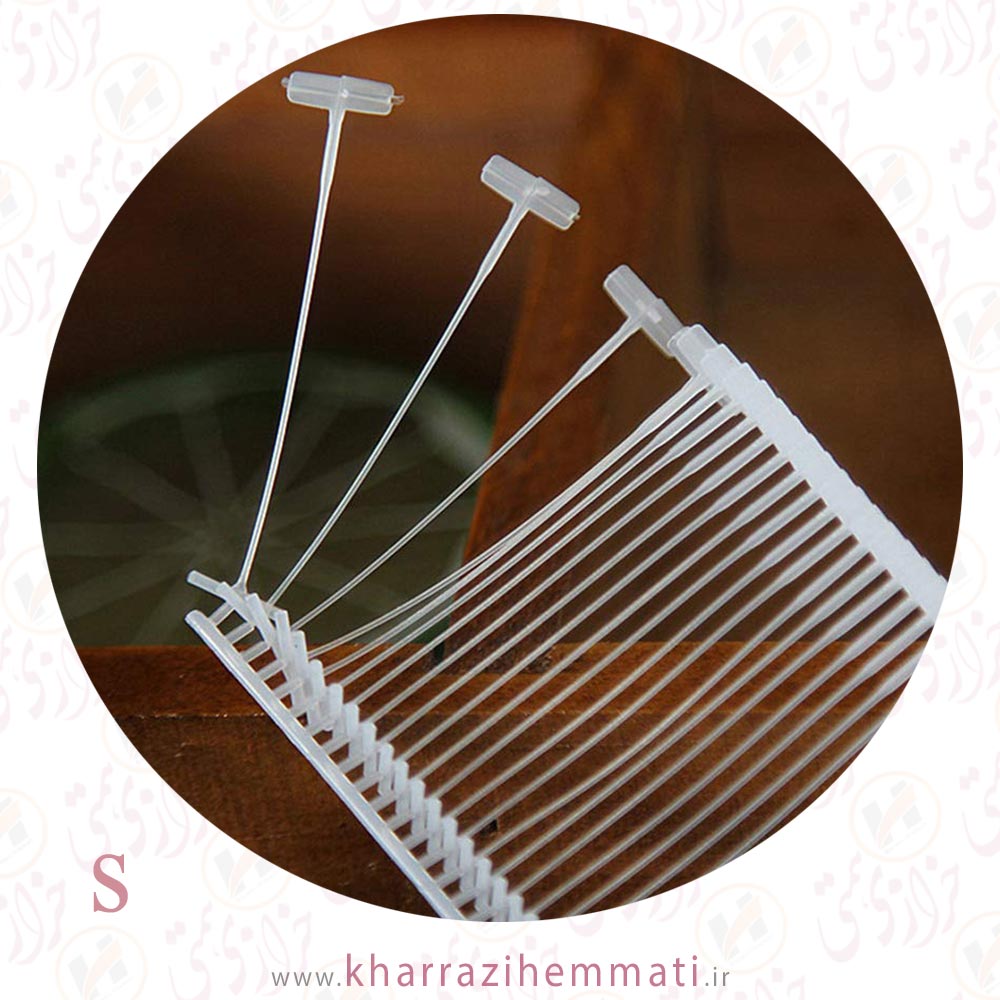 sتیر-اتیکت-تفنگ تیر تفنگ اتیکت زن مدل S سایز 3/5 سانت - Image 1