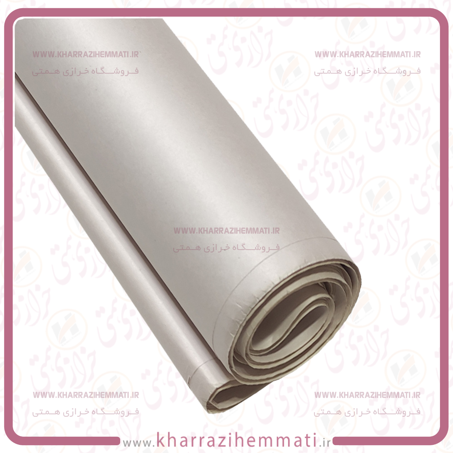 کاغذ-الگو-سفید-کاهی1 کاغذ الگوی خیاطی سفید ساده کاهی ( 1 کیلو ) - Image 1