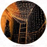 ریسه ال ای دی (LED) آفتابی مدل سوزنی برق شهری 9 متری - Image 2