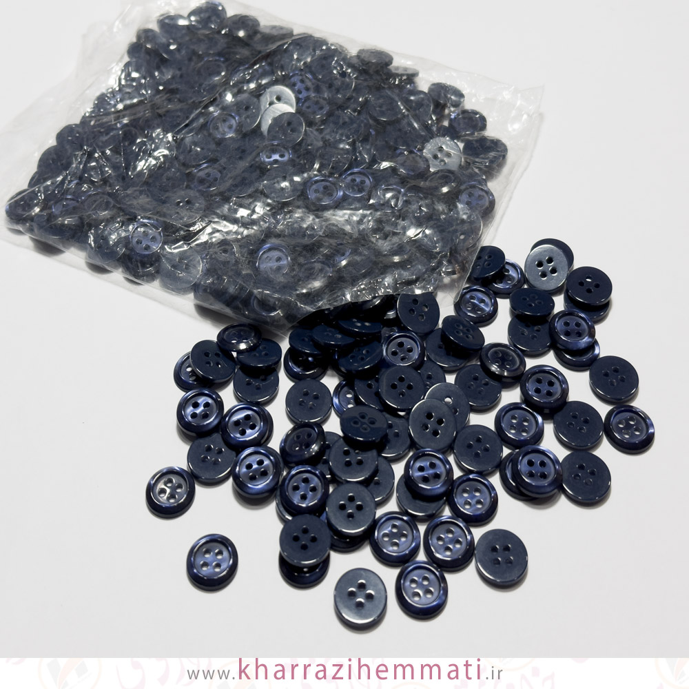 دکمه-سایز-22-رنگ-سورمه-ای-کد-111-بسته-144-عددی دکمه سایز 22 رنگ سورمه ای کد 111 بسته 288 عددی - Image 1
