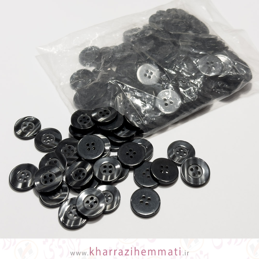 دکمه-سایز-32-رنگ-زغالی-کد-204-بسته-144-عددی دکمه سایز 32 رنگ زغالی کد 204 بسته 144 عددی - تصویر 1