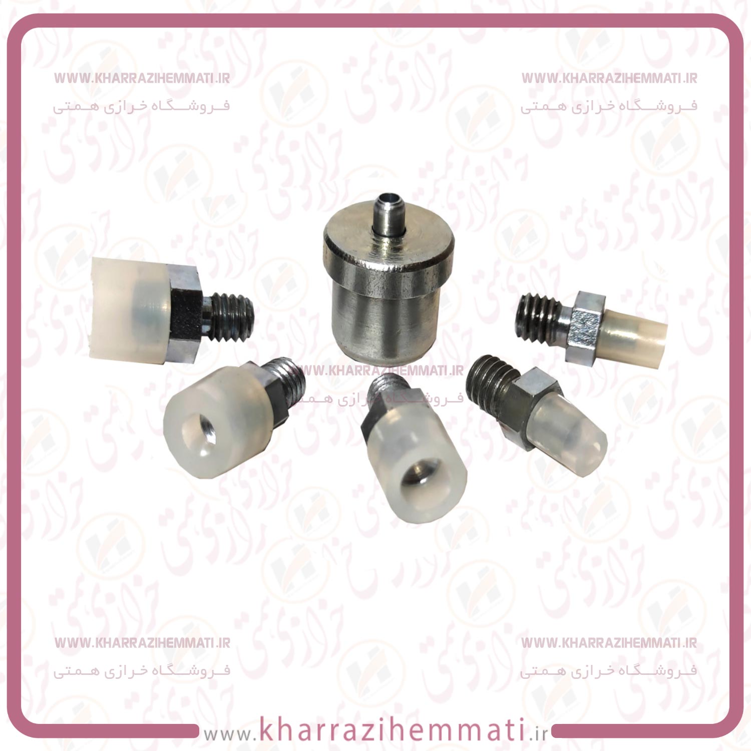 قالب مروارید پرس مدل یاس مجموعه 6 عددی