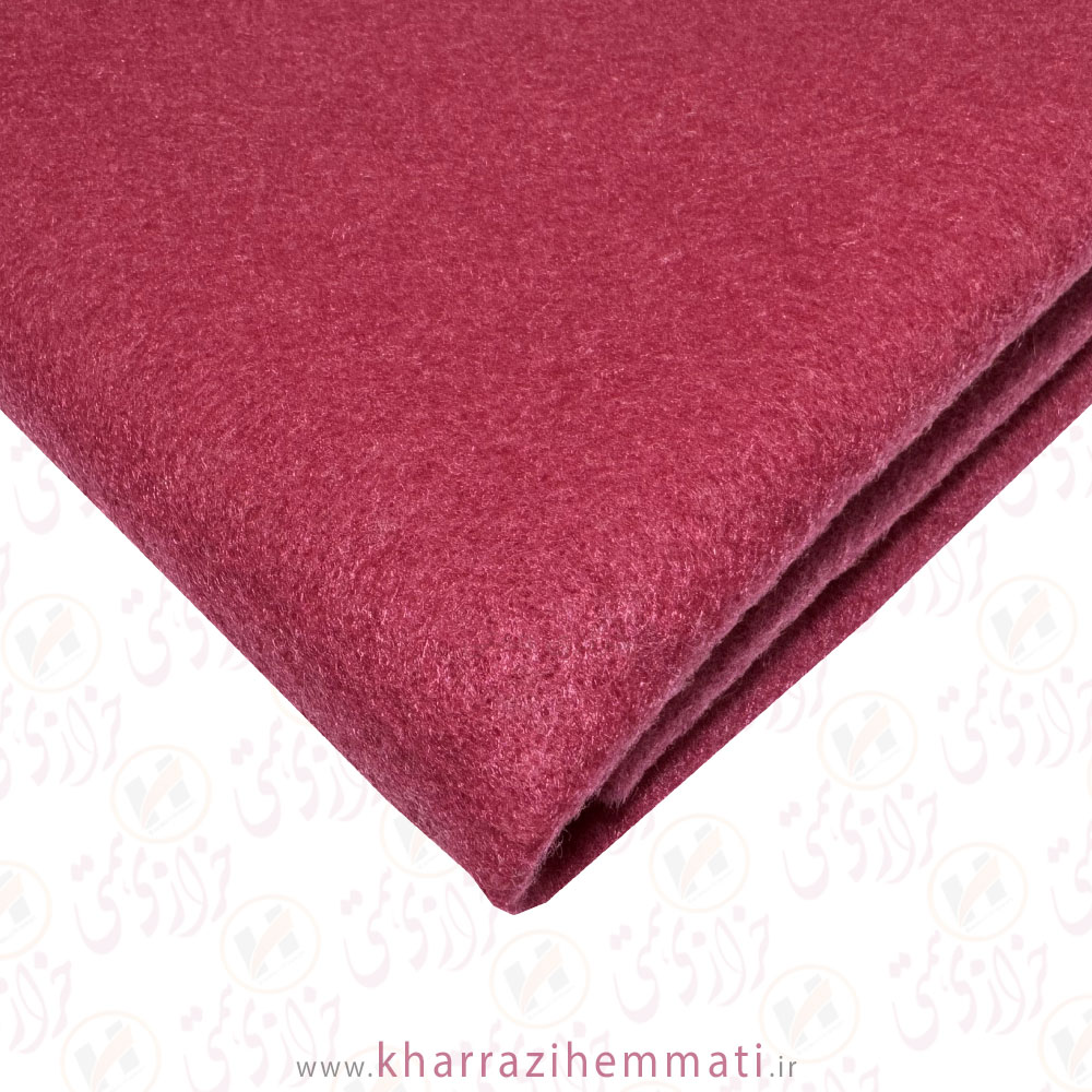 L401 نمد ساده ورامین رنگ سرخابی کد L401 - Image 1