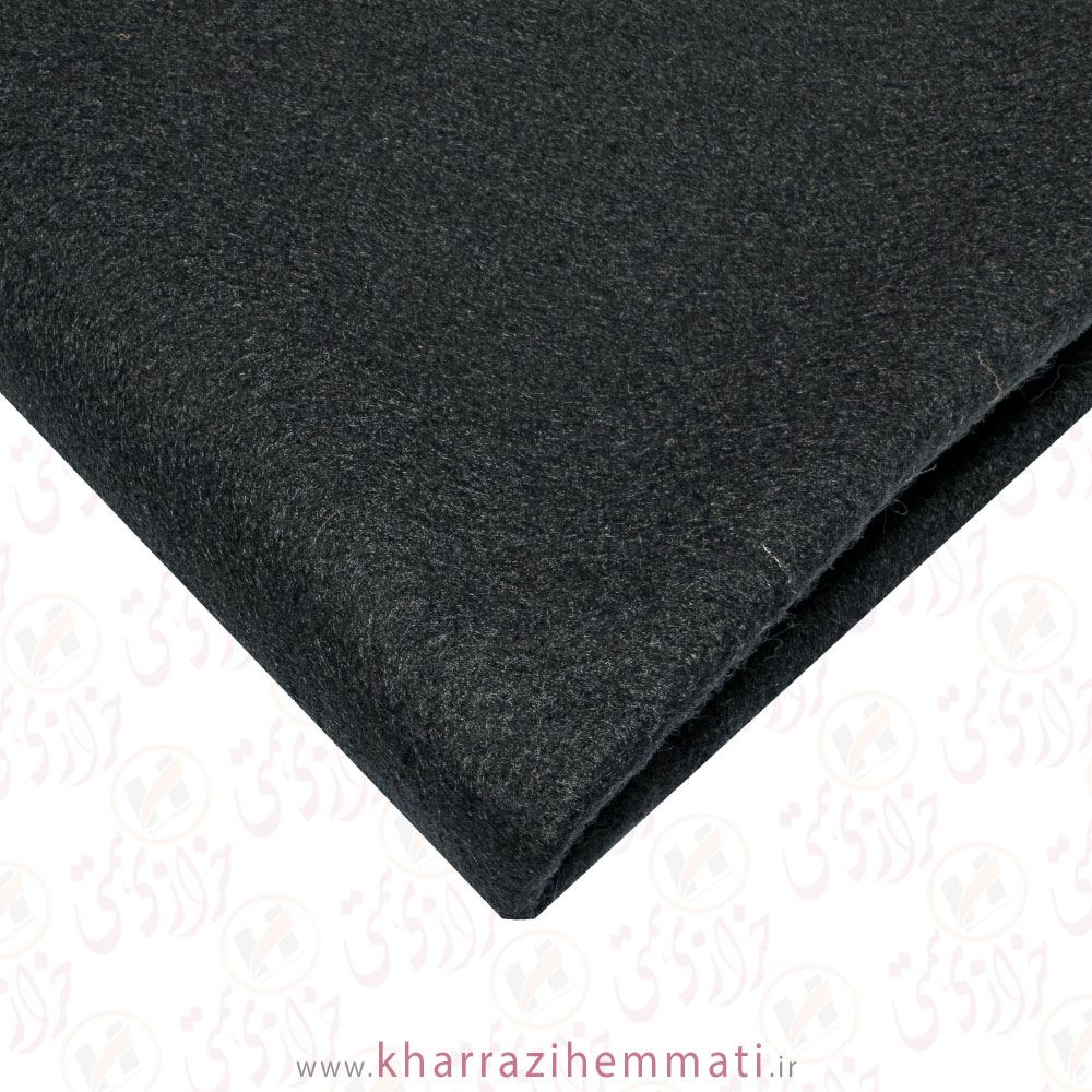 L455 نمد ساده ورامین رنگ سورمه ای کد L455 - Image 1