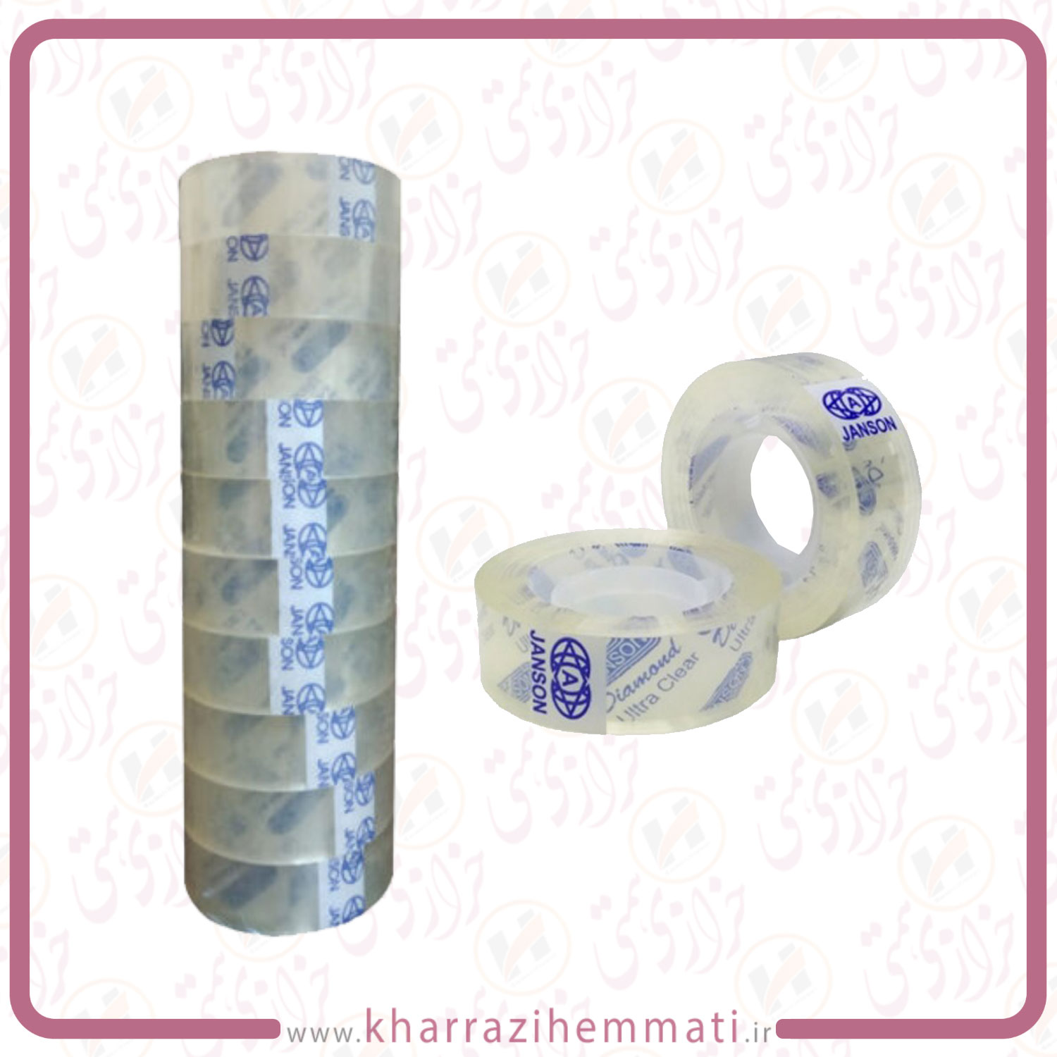 نوار چسب تحریری مارک جانسون بسته 10 عددی